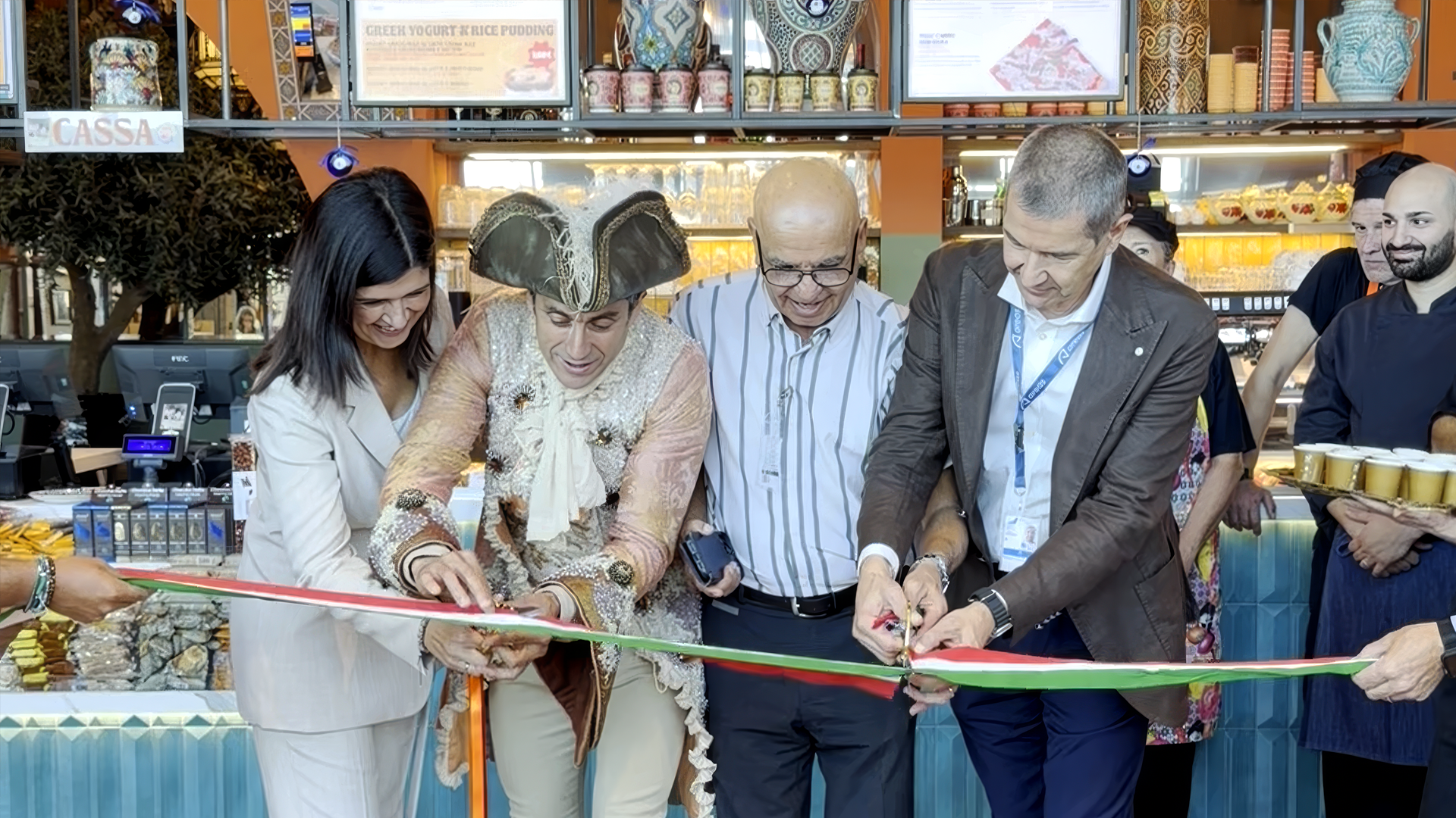 Inaugurazione Comptoir Libanais Aeroporto Venezia